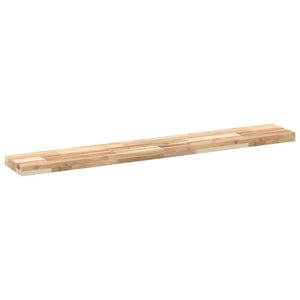 Akazie Tischplatte Massivholz 140x20 cm