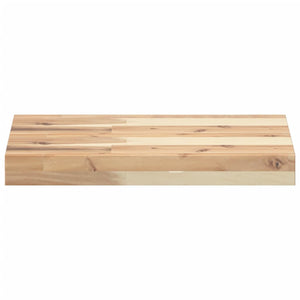 Akazie Tischplatte Massivholz 40x30 cm