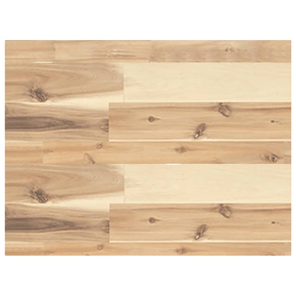 Akazie Tischplatte 60x30 cm Massivholz