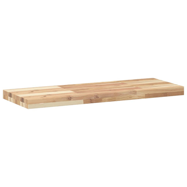 Akazie Tischplatte Massivholz 80x30 cm