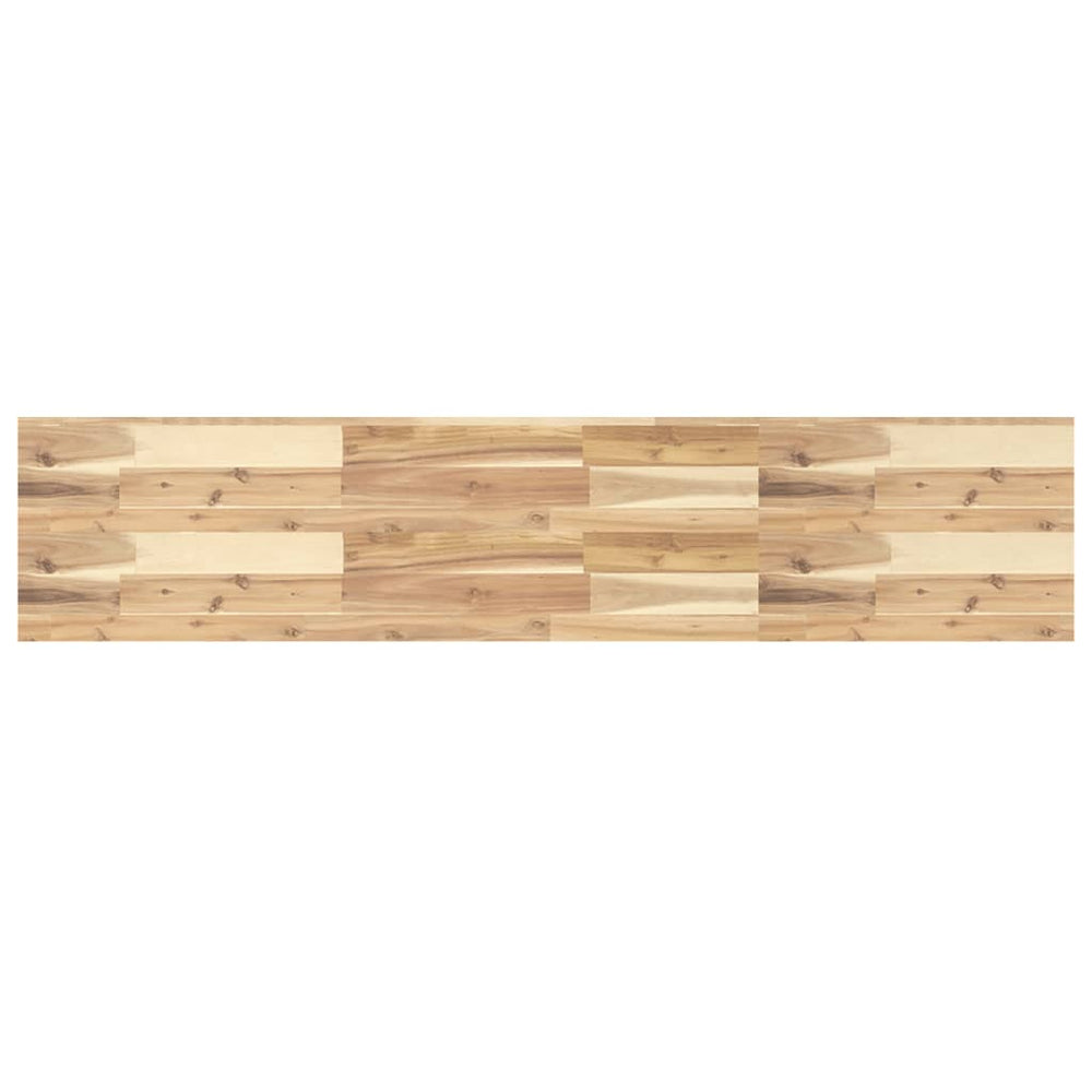 Akazie Tischplatte Massivholz 160x30 cm