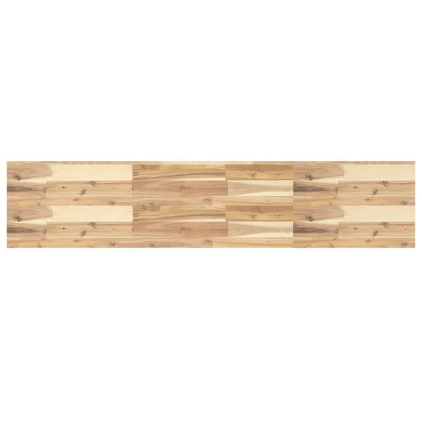 Akazie Tischplatte Massivholz 160x30 cm