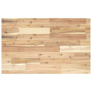 Massivholz Akazie Tischplatte 100x50 cm