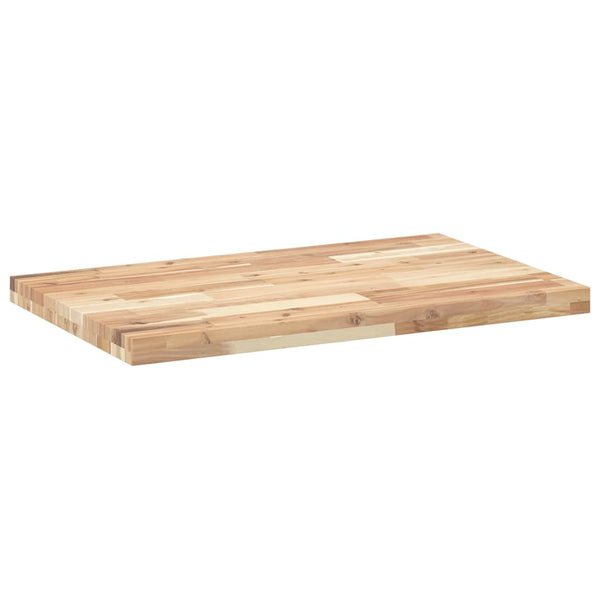 Massivholz Akazie Tischplatte Rechteckig 120x50 cm