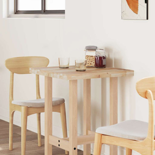 Massivholz Akazie Tischplatte 80x60 cm
