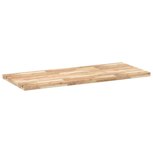 vidaXL Plateau de table rectangulaire 140x60x4 cm Bois d'acacia massif