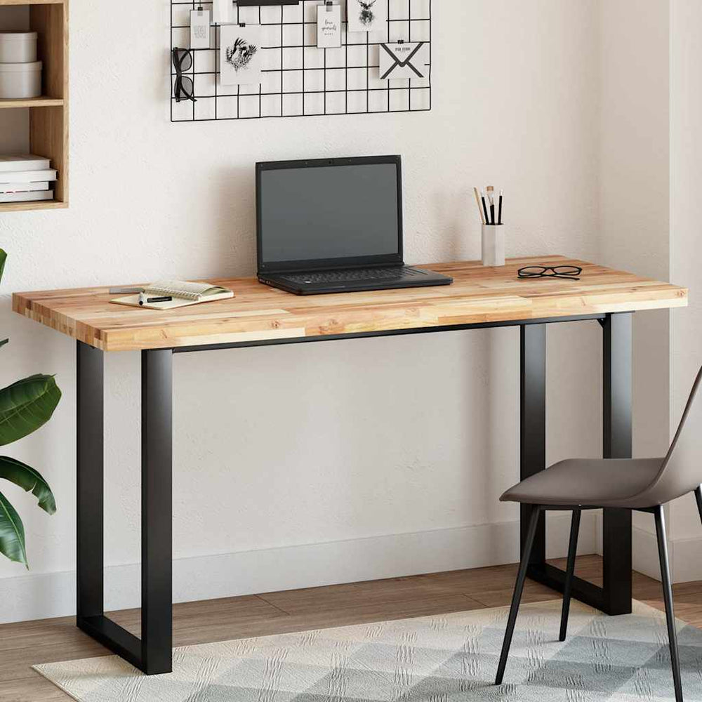 Massivholz Akazie Tischplatte 140x60 cm