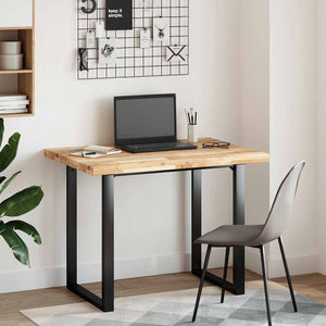 vidaXL Plateau de table rectangulaire 100x70x4 cm Bois d'acacia massif