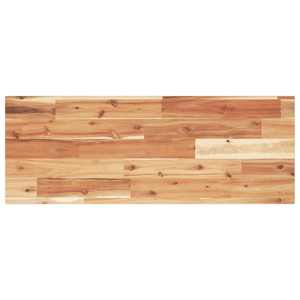 vidaXL Plateau de table rectangulaire 100x30x2 cm Bois d'acacia massif