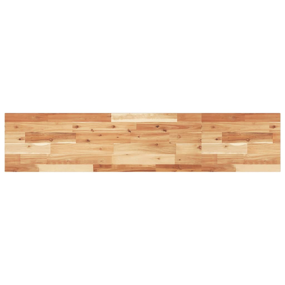 Massivholz Akazie Tischplatte 140x30 cm