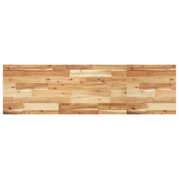 vidaXL Plateau de table rectangulaire 160x40x2 cm Bois d'acacia massif