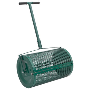 Kompoststreuer 75L Grün Stahl