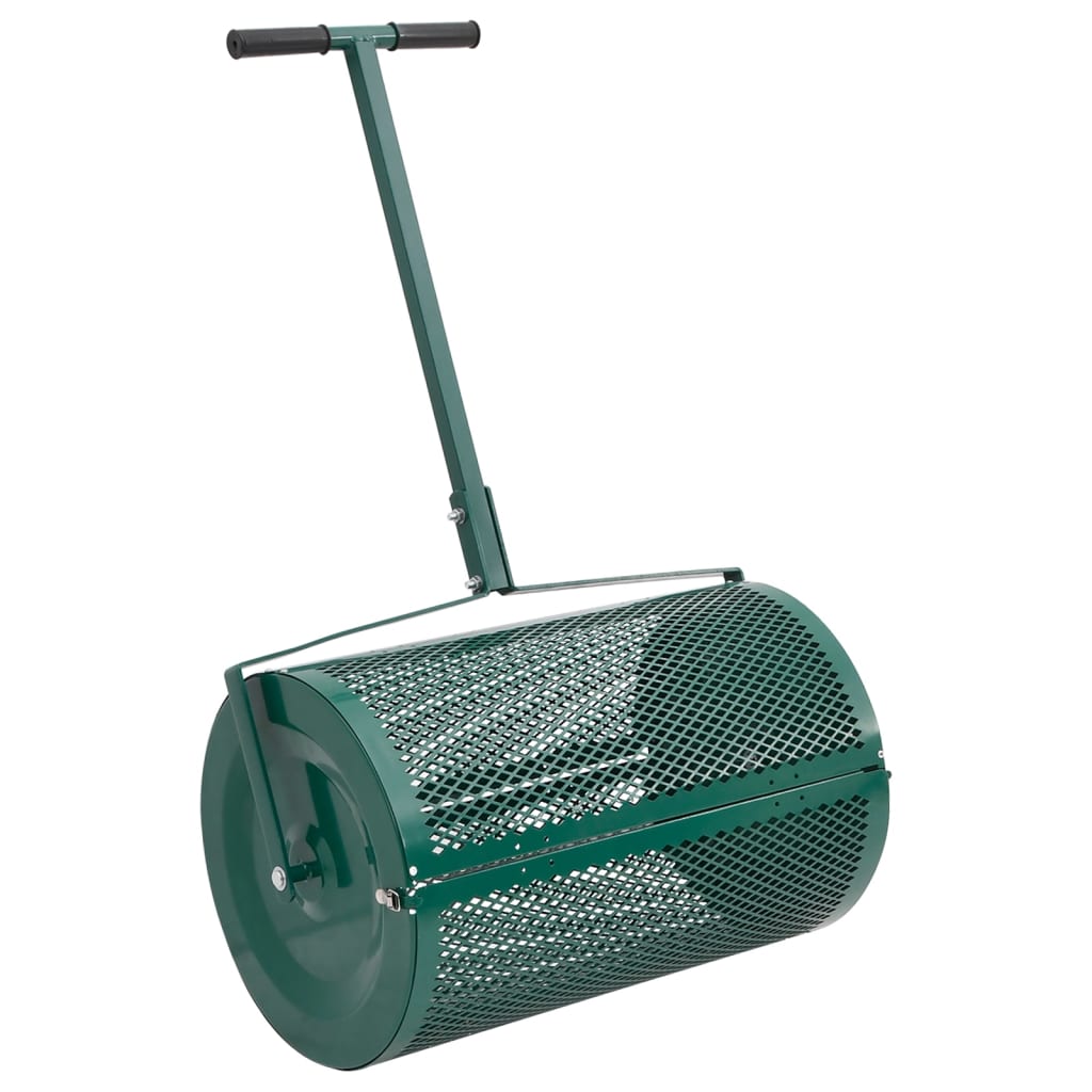 Kompoststreuer 75L Grün Stahl