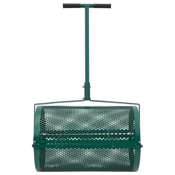 Kompoststreuer 75L Grün Stahl