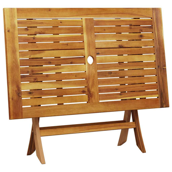 5-teilige Garten Essgruppe Schwarz Poly Rattan