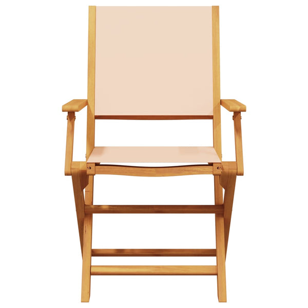 7-teilige Garten Essgruppe Beige