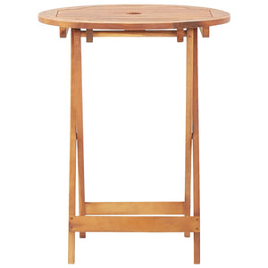 3-teiliges Bistro-Set aus Rattan