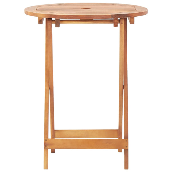 3-teiliges Bistro-Set aus Rattan