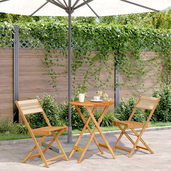3-teiliges Bistro-Set Beige