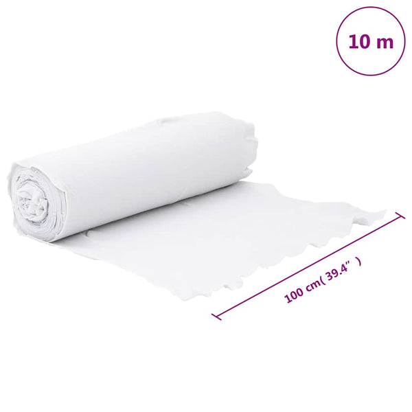 Geotextil-Vlies Weiß 1x10m