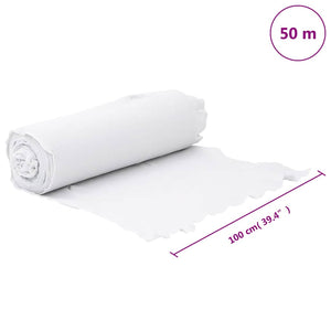 Geotextil-Vlies Weiß 1x50m