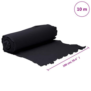 Geotextil-Vlies Schwarz 1x10 m