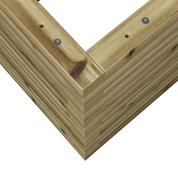 Pflanzkübel 50x50 cm, Kiefernholz, Imprägniert
