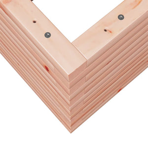 Pflanzkübel Massivholz Douglasie 60x60x46 cm