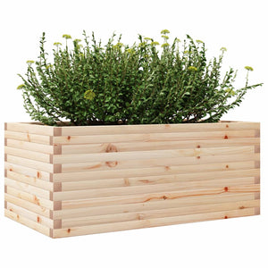 Holz Pflanzkübel 110x60x46cm