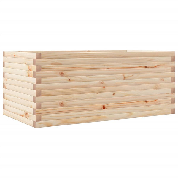 Holz Pflanzkübel 110x60x46cm