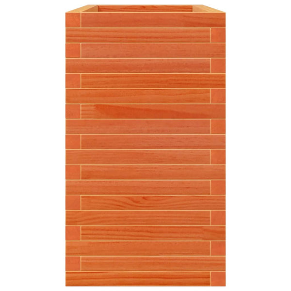 Pflanzkübel Wachsbraun Kiefer 90x40x68,5 cm