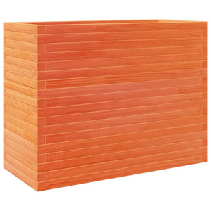 Pflanzkübel Wachsbraun Kiefer 90x40x68,5 cm