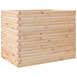 Massiver Kiefer Pflanzkübel, 90x60x68,5 cm