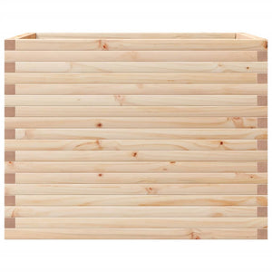 Massiver Kiefer Pflanzkübel, 90x60x68,5 cm