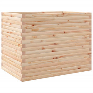 Massiver Kiefer Pflanzkübel, 90x60x68,5 cm
