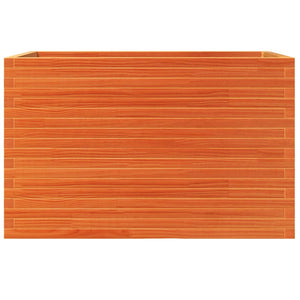 Pflanzkübel Wachsbraun Kiefer 110 cm