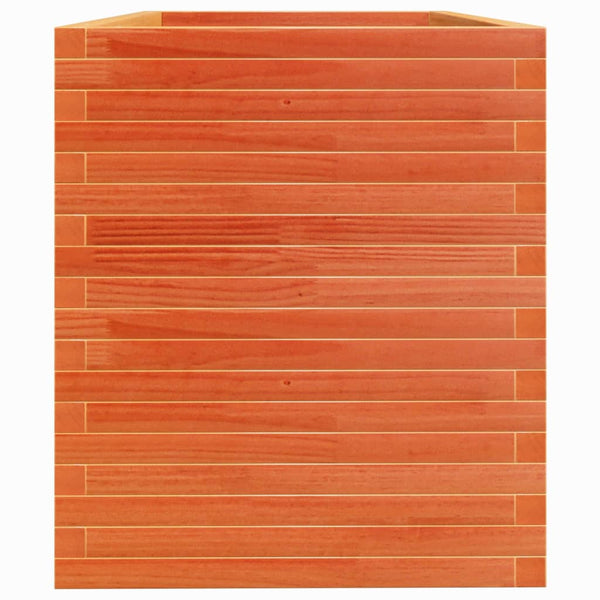 Pflanzkübel Wachsbraun Kiefer 110 cm