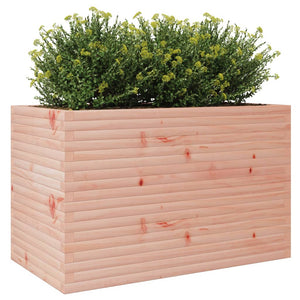 Massiver Pflanzkübel aus Douglasie, 110 cm