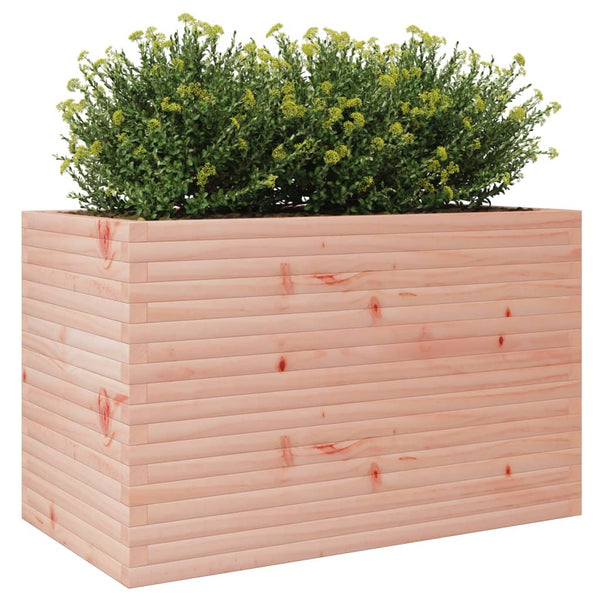 Massiver Pflanzkübel aus Douglasie, 110 cm