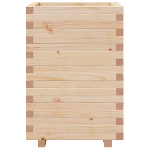 Massiver Kiefer Pflanzkübel 50x50x72,5 cm
