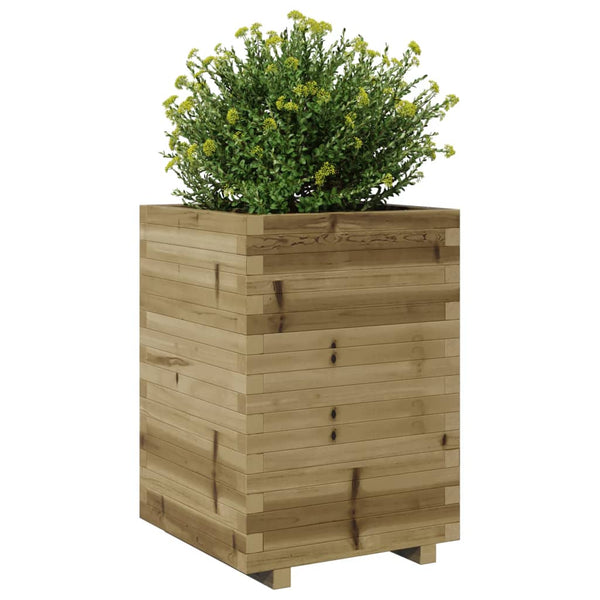 Pflanzkübel Kiefernholz 50x50x72,5cm
