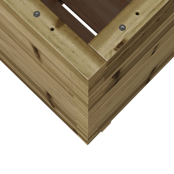 Pflanzkübel Kiefernholz 50x50x72,5cm