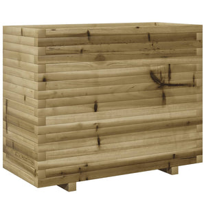 Pflanzkübel Kiefernholz 90x40x72,5 cm