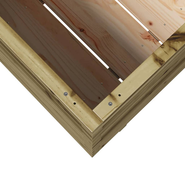 Pflanzkübel Kiefernholz 90x40x72,5 cm