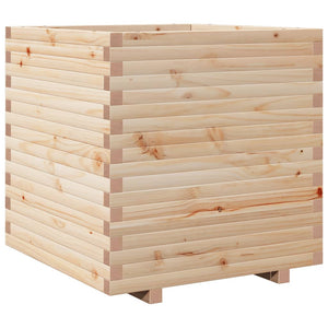Massiver Pflanzkübel aus Kiefernholz, 70cm