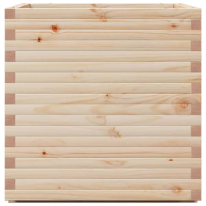 Massiver Pflanzkübel aus Kiefernholz, 70cm