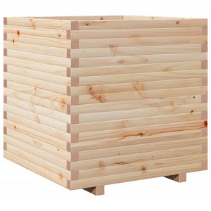Massiver Pflanzkübel aus Kiefernholz, 70cm