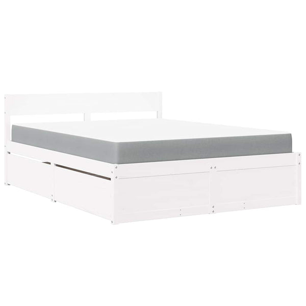 Bett 140x200 mit Schubladen & Matratze