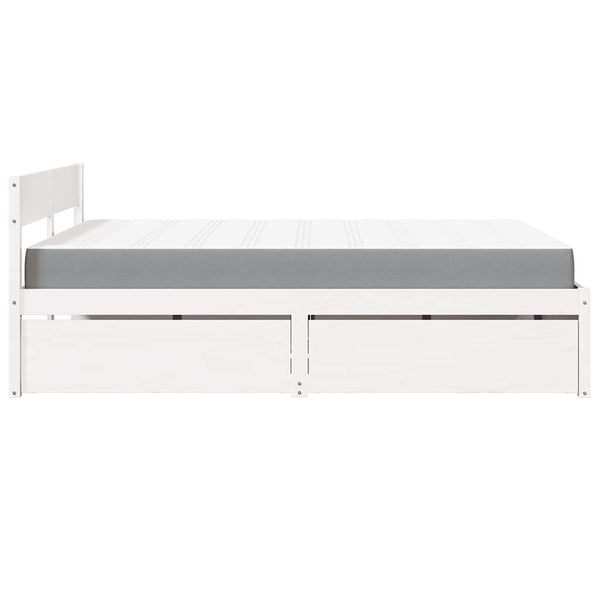 Bett 140x200 mit Schubladen & Matratze
