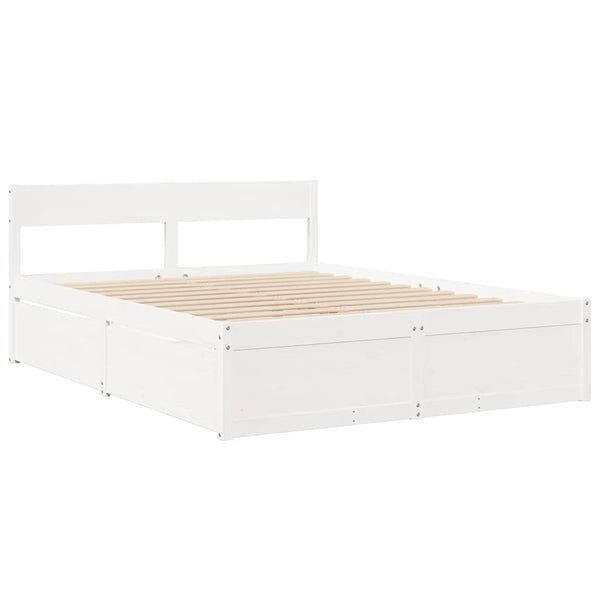 Bett 140x200 mit Schubladen & Matratze